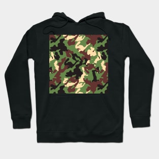 Camouflage 5 - Pattern Design Hoodie